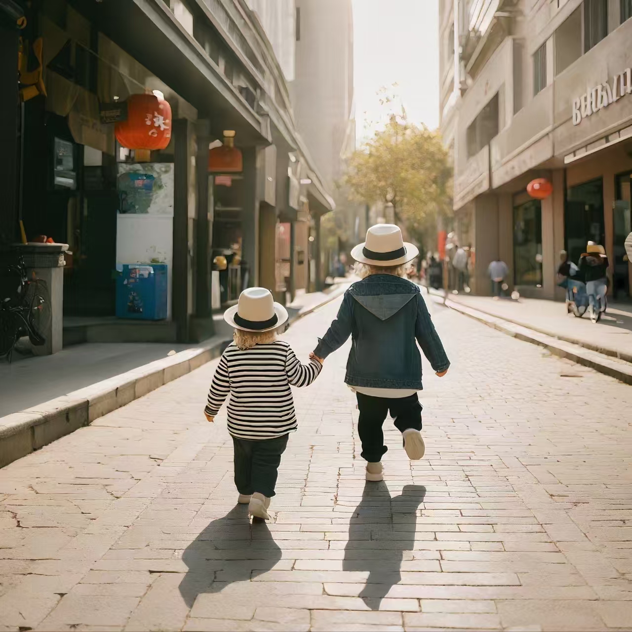 英美迪趣味格调翻领前开哈衣爬服-MC4143