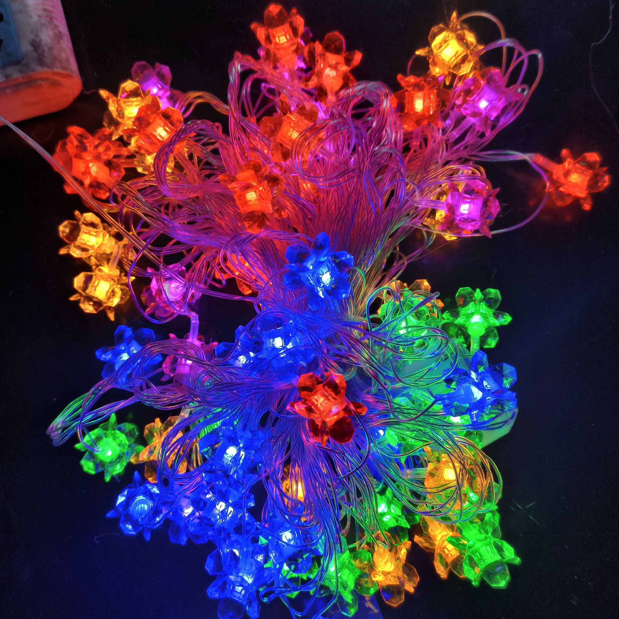 彩灯七彩灯彩灯串led彩灯节日彩灯圣诞节春节装饰灯室内装饰灯