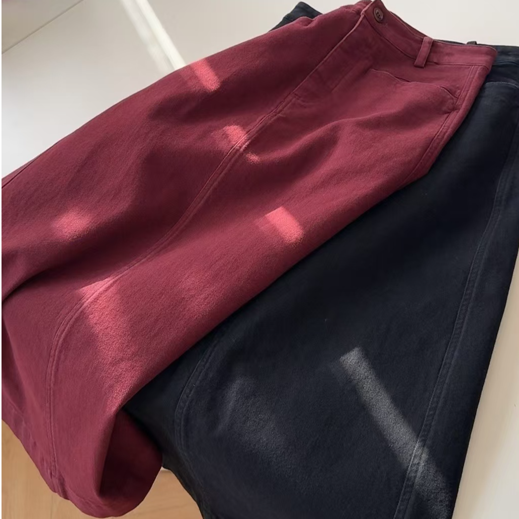 “时髦精”  冬季加绒高弹半身裙 巨显瘦超百搭 女24-541