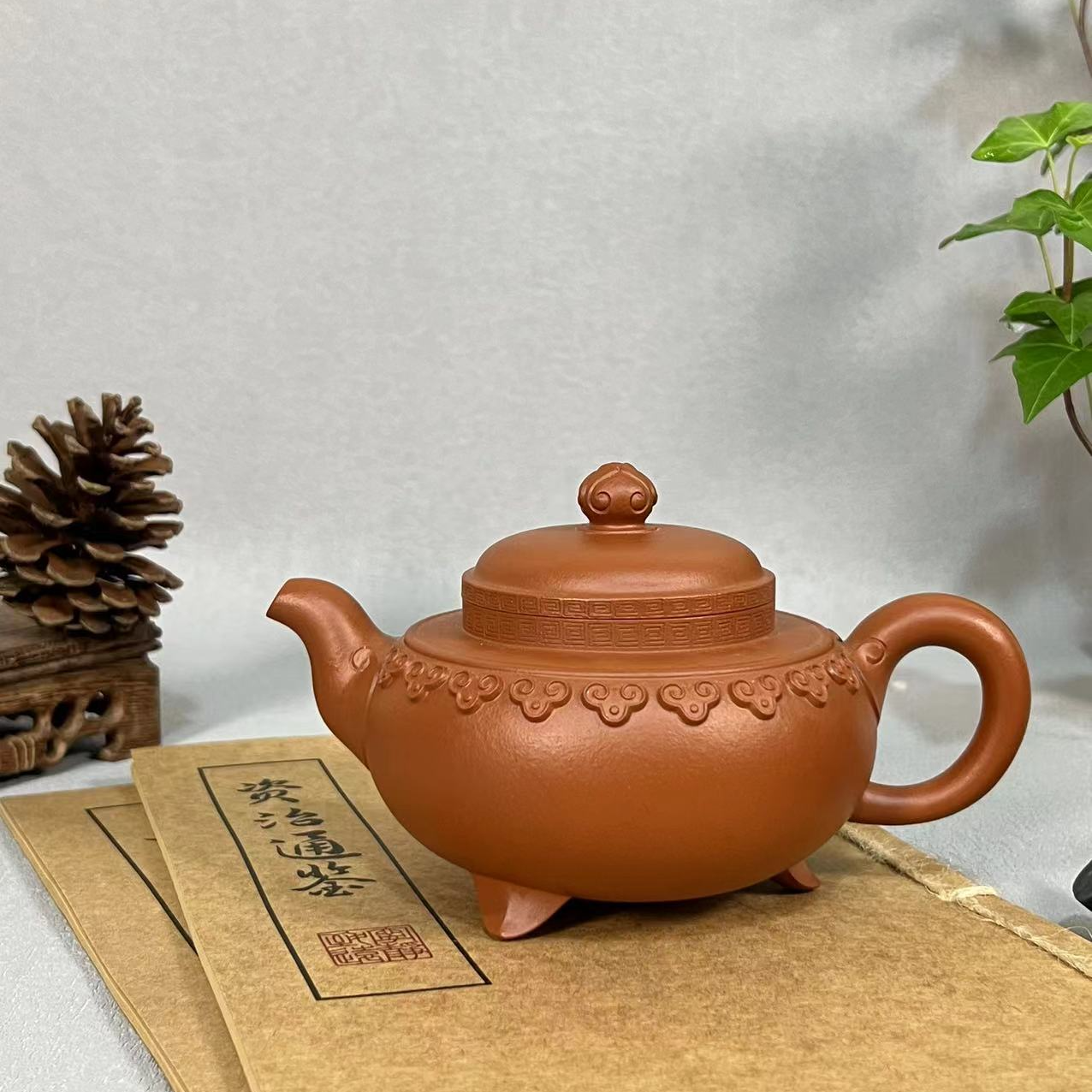 【云肩如意】实拍 紫砂壶 容量约320cc