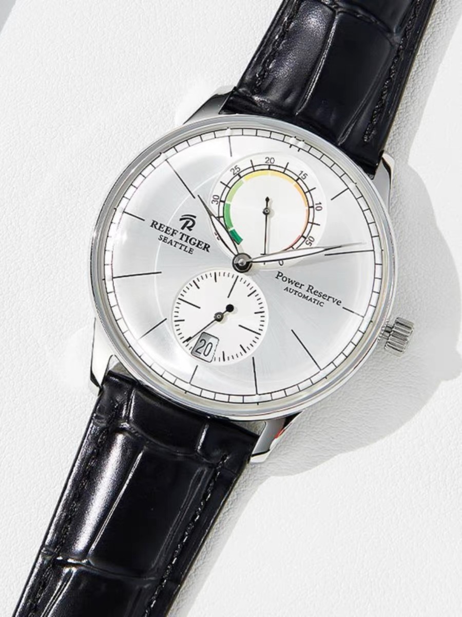 REEF TIGER/瑞夫泰格全自动机械表防水男士腕表经典潮流高档时尚