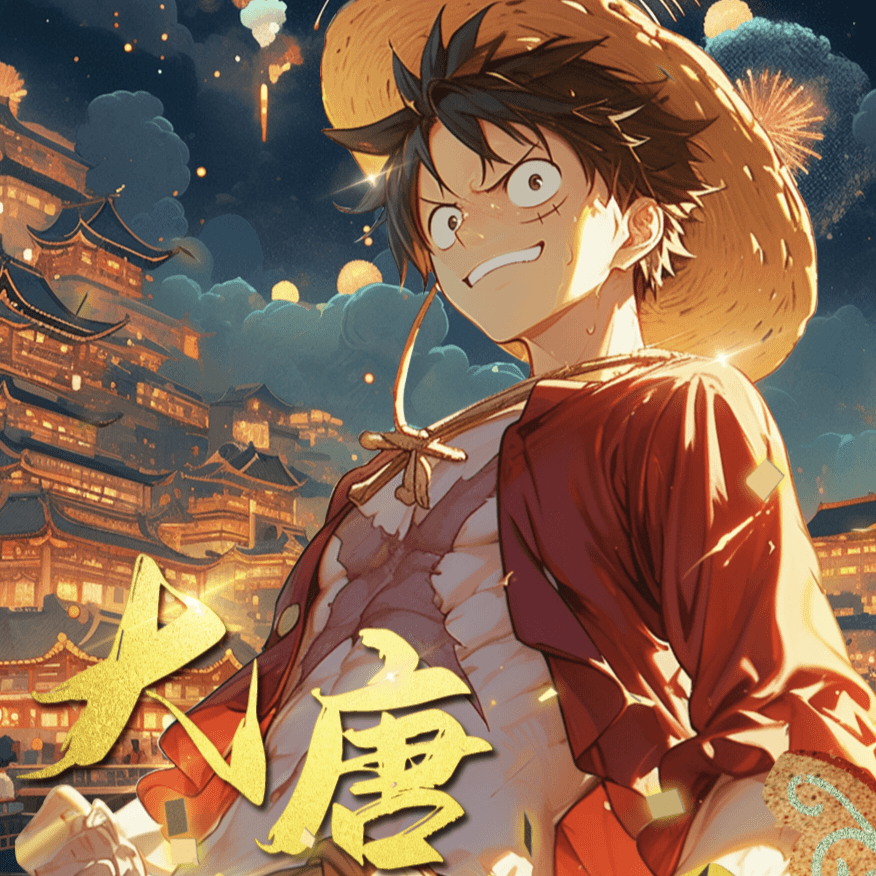 欧七【盘古文化海贼王】 第二弹  梦回唐朝 二创卡牌收藏盲盒