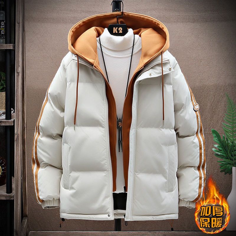 冬季百搭棉服男新款棉衣加厚保暖青少年学生宽松洋气韩版棉袄