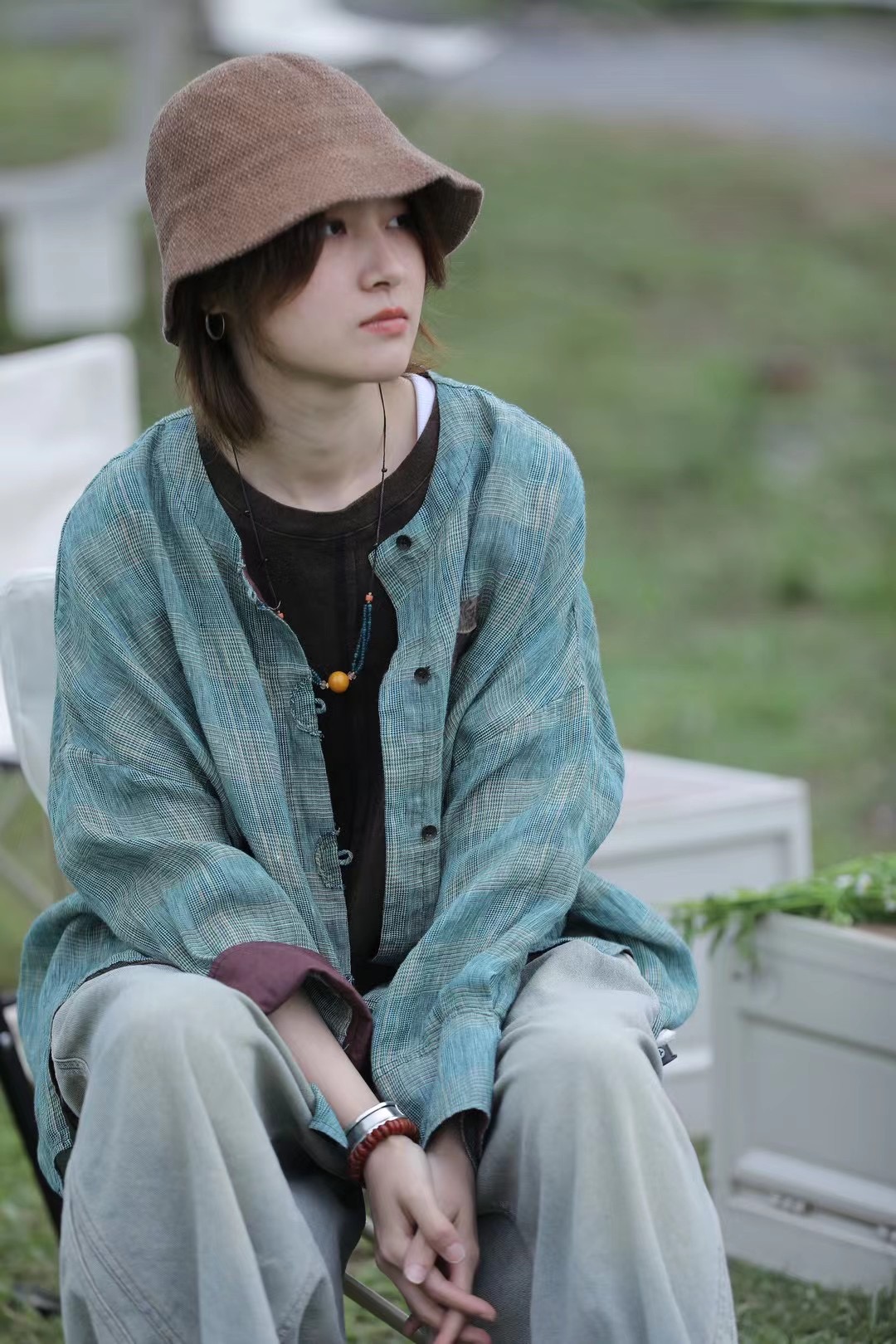 简单款衬衣古兰木新款