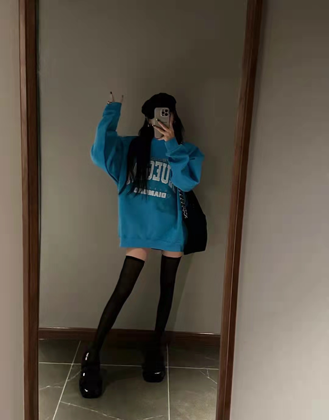 泡菜欧韩宽松慵懒风上衣百搭韩版休闲