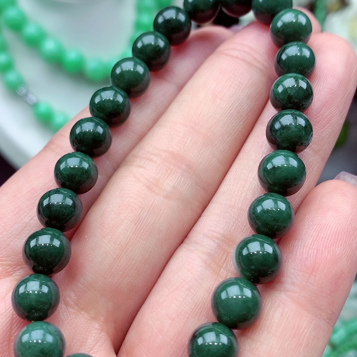 【闪购商品】翡翠手链未镶嵌