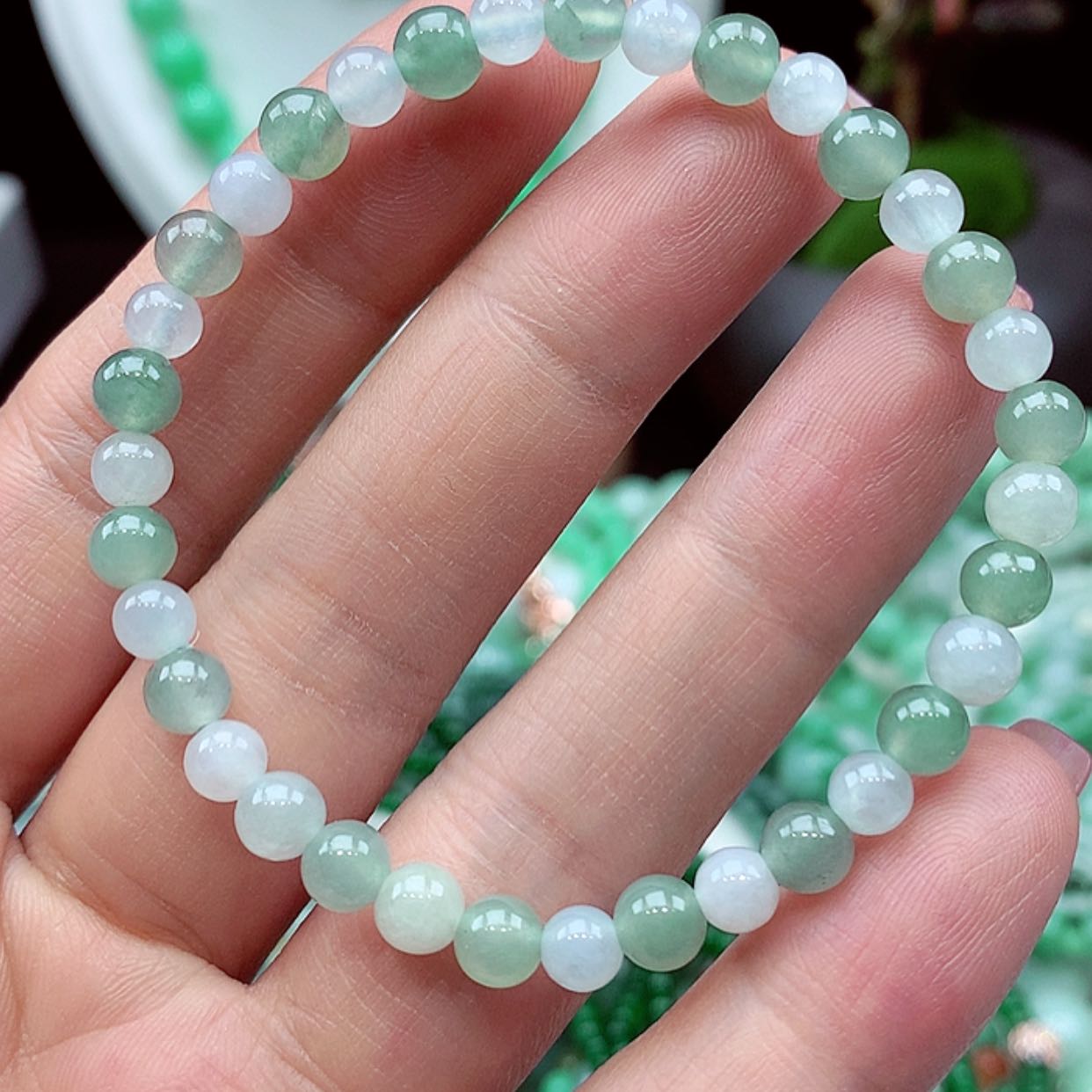 【闪购商品】翡翠手链未镶嵌