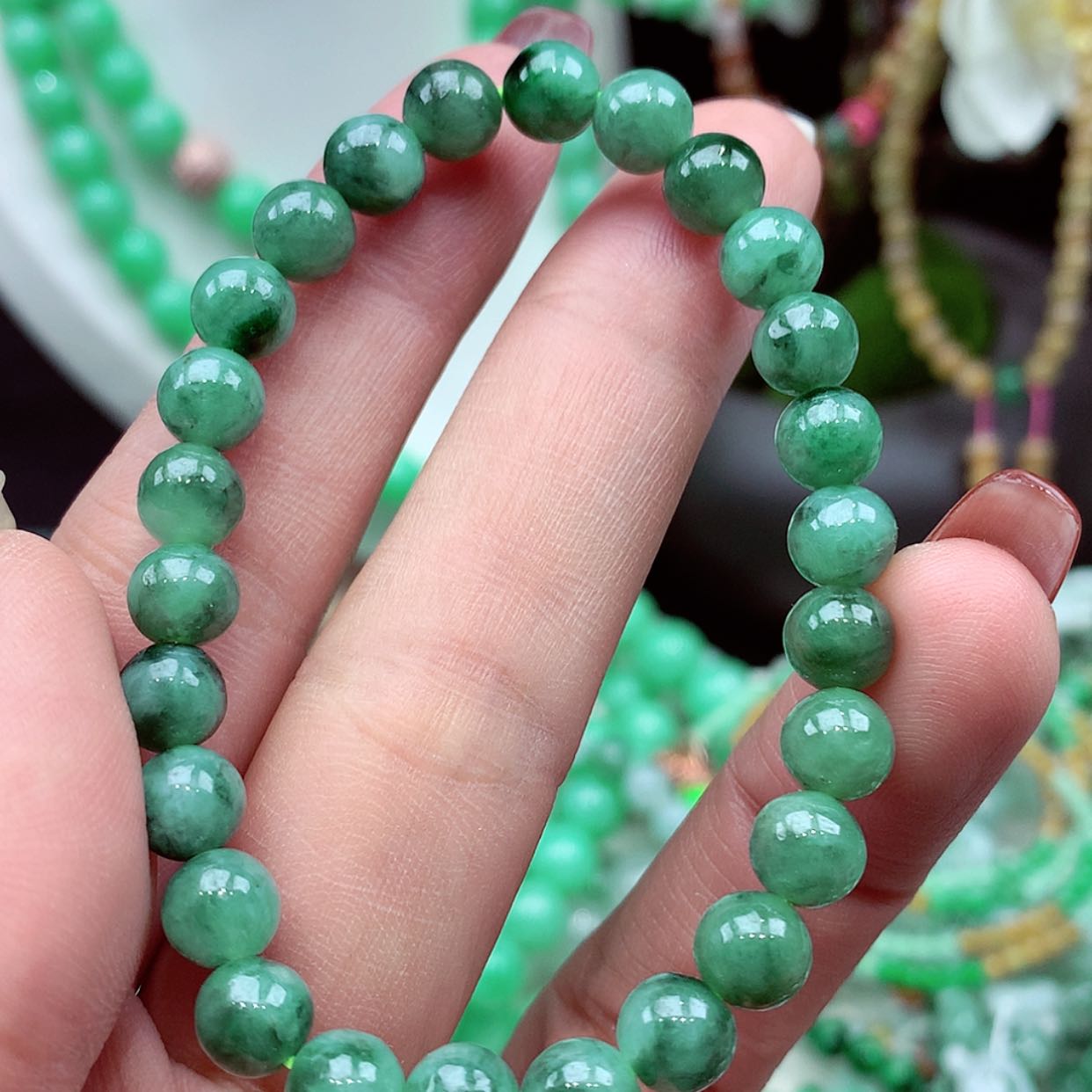 【闪购商品】翡翠手链未镶嵌