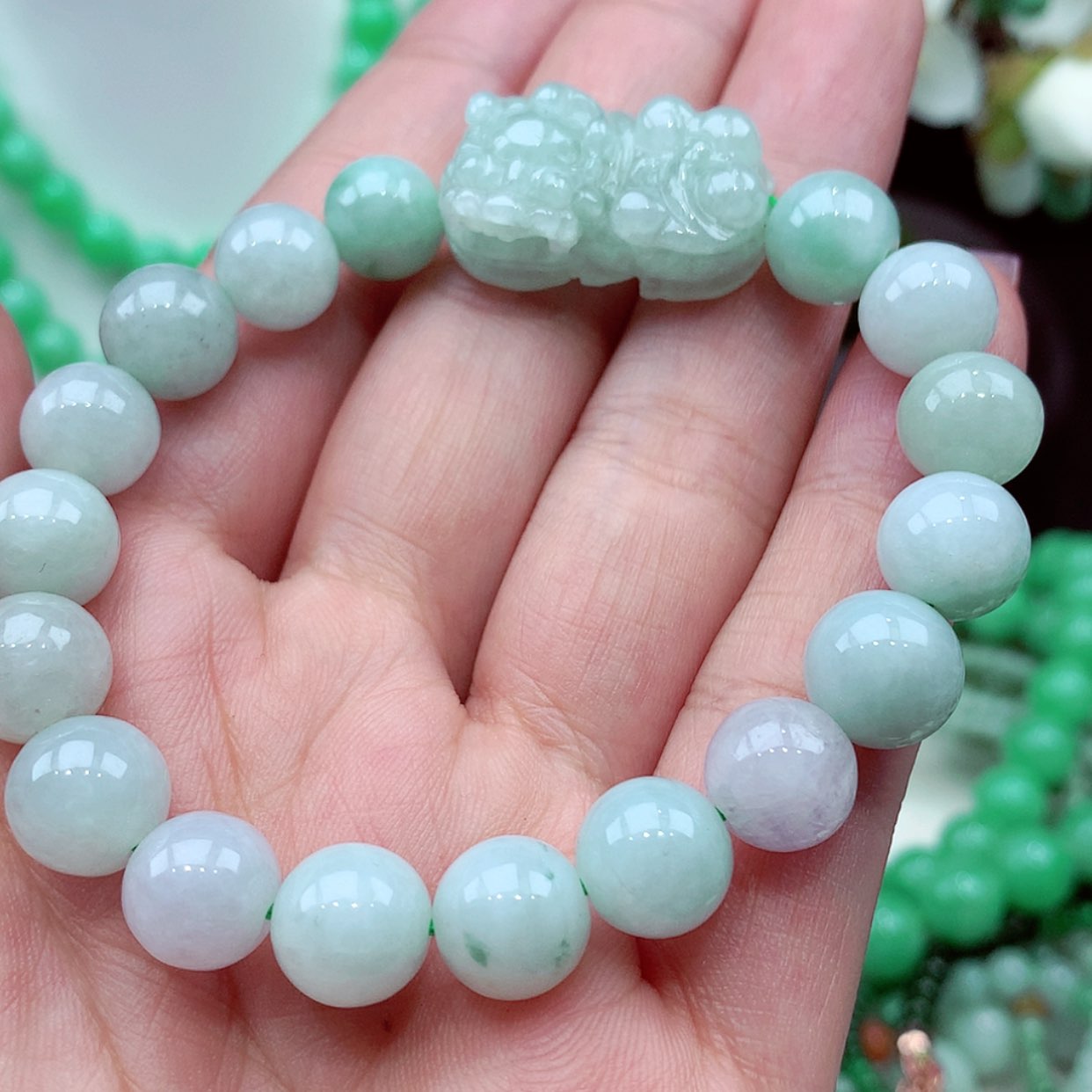【闪购商品】翡翠手链未镶嵌