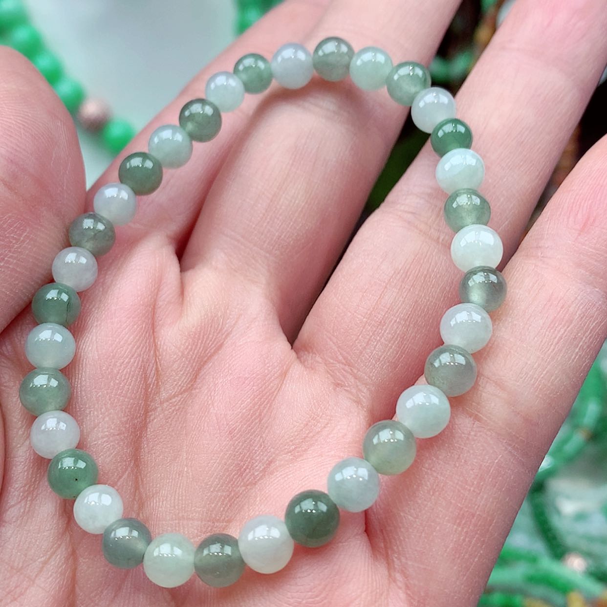 【闪购商品】翡翠手链未镶嵌