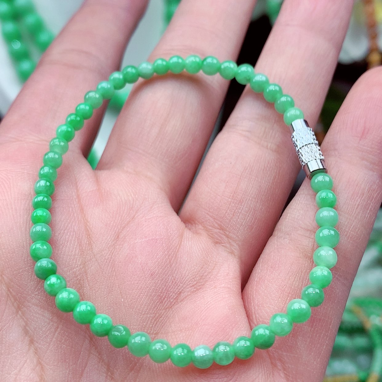 【闪购商品】翡翠手链未镶嵌