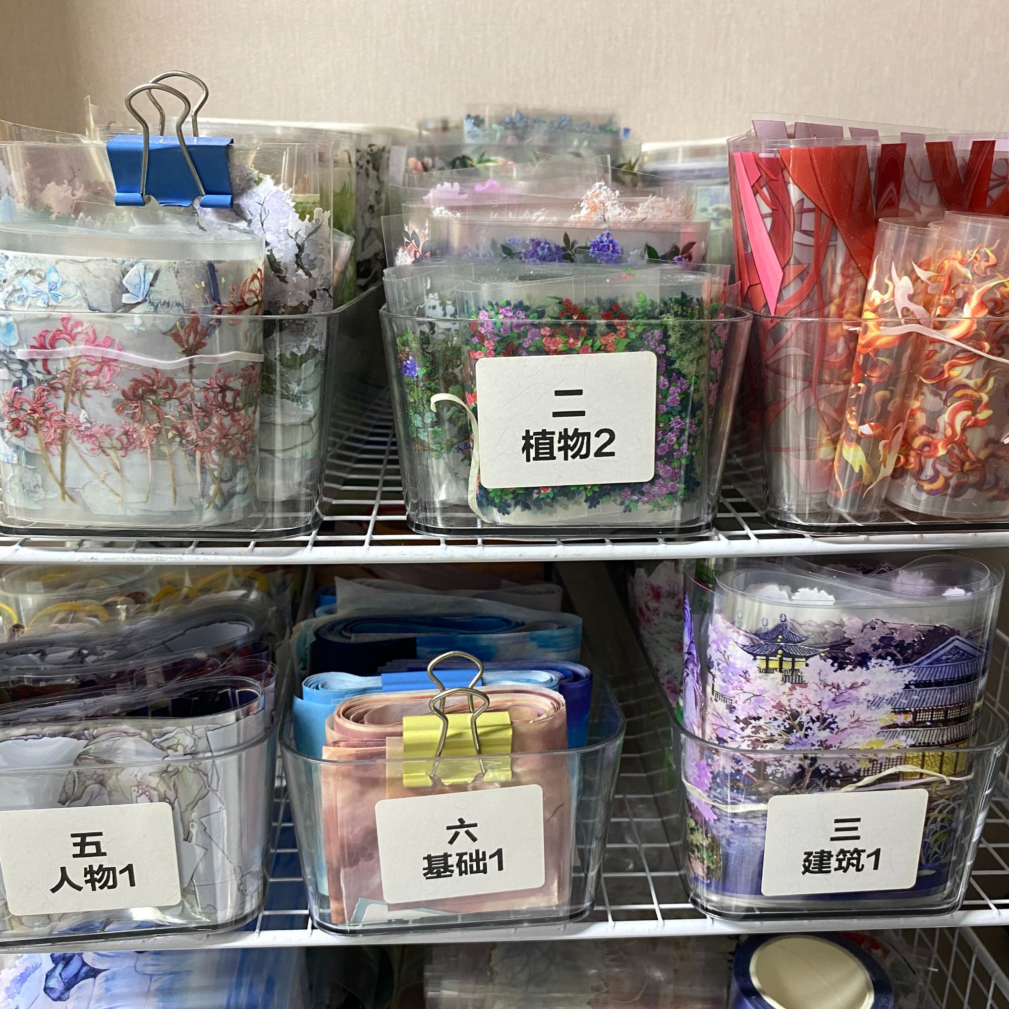 宅猫居 和纸胶带 手帐拼贴 古风拼贴 福袋 