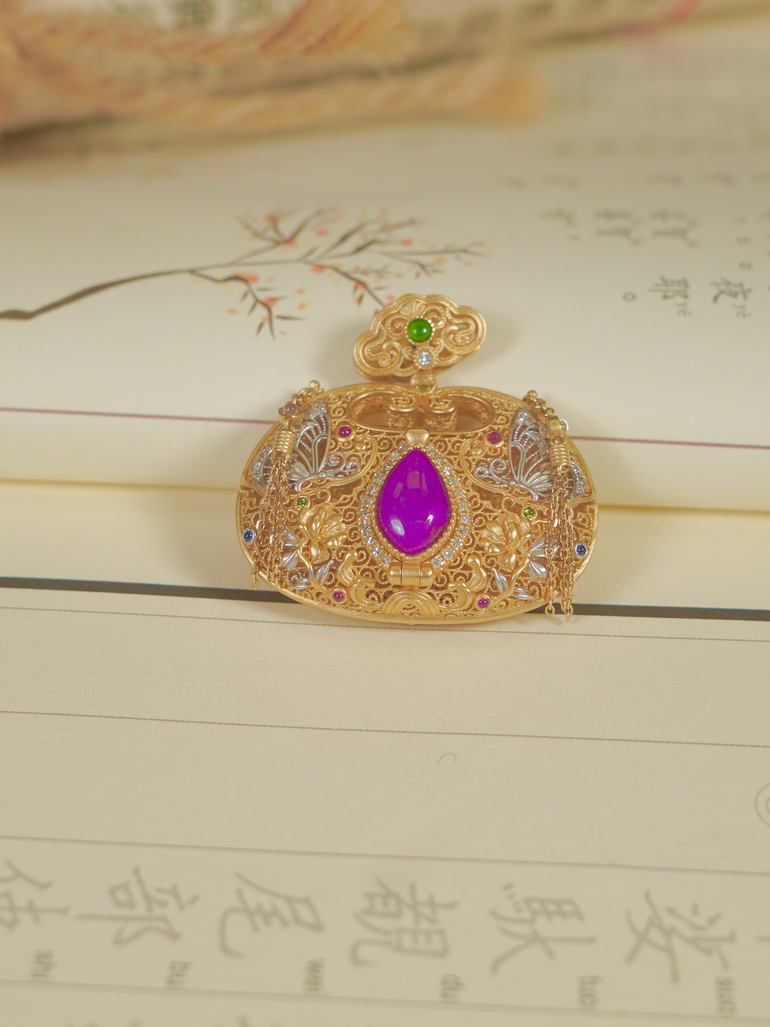 【娘娘甄选】 清劫 | 18K金舒俱来吊坠