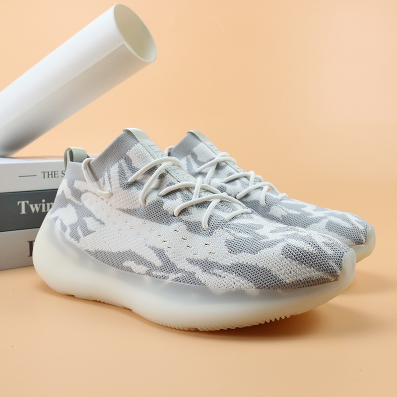 D185（偏大一码）男女款 时尚百搭休闲网面潮流低帮软底运动鞋