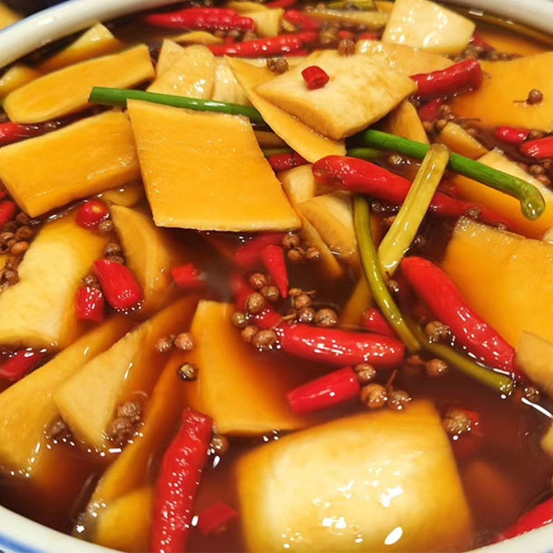 酱香萝卜皮 芷江酸萝卜下饭菜 湖南怀化特产 酸甜脆爽