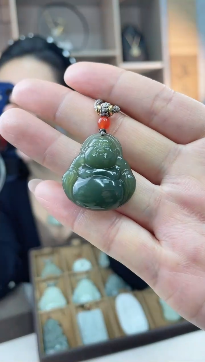 【闪购商品】和田玉吊坠(不含链)未镶嵌新疆和田玉佛公