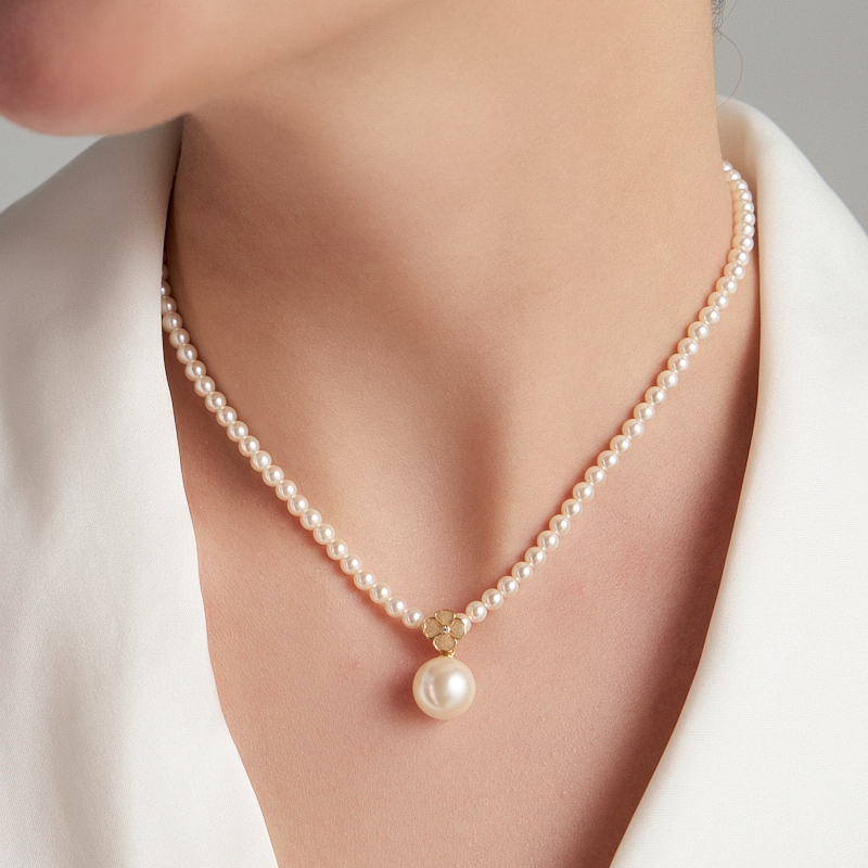 Fellala/翡拉拉「印象巴黎」系列原创设计感优雅风项链