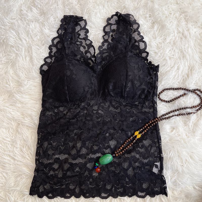 美背无钢圈内衣大显小收副乳防下垂大码显瘦蕾丝2025新款