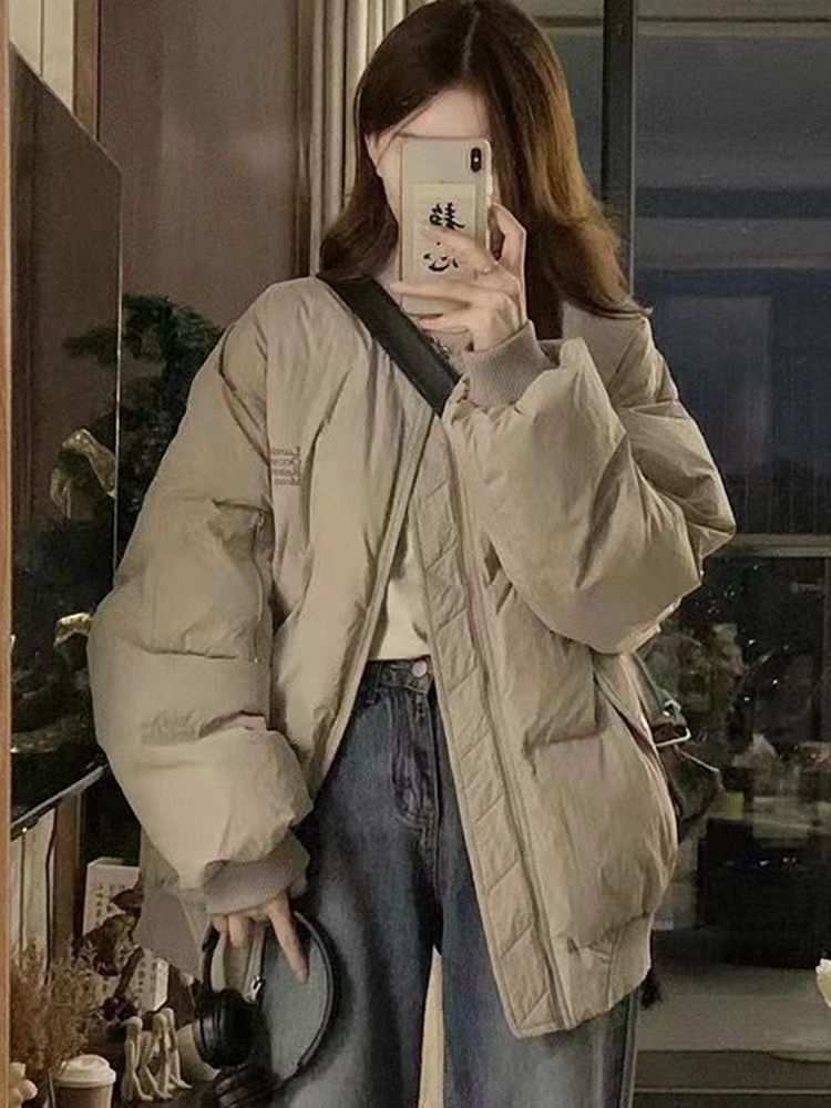 波司澄羽绒服新款爆款韩系棒球季加厚设计感oversize防寒保暖潮流