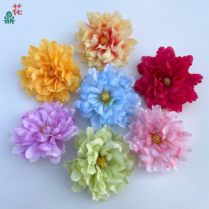 新款13厘米芙蓉牡丹花手工配件