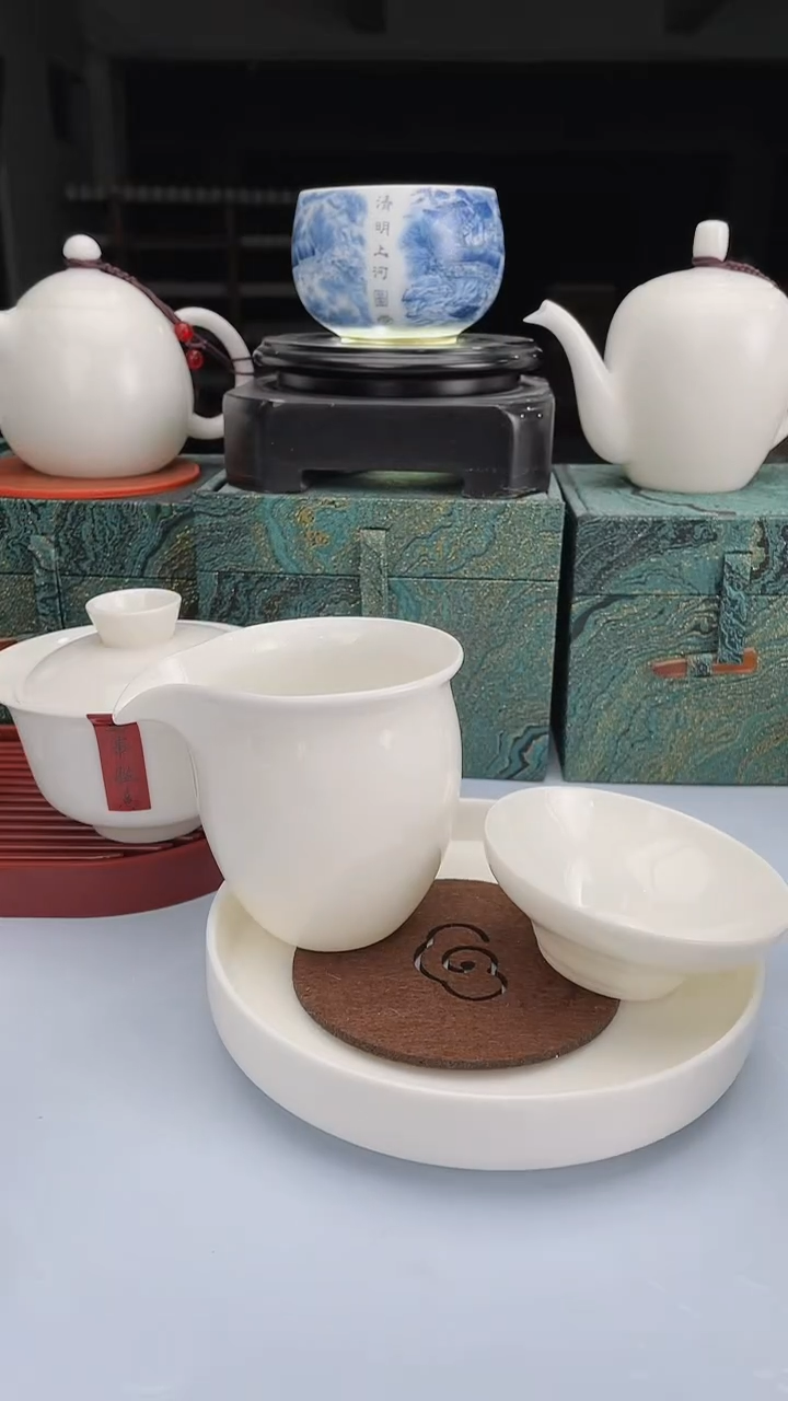 【闪购商品】瓷公杯+壶承+滤网