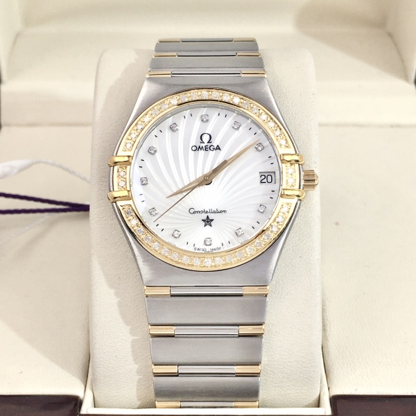 95新 Omega/欧米茄 苏酥专属/石英表/表径33/S99241024069