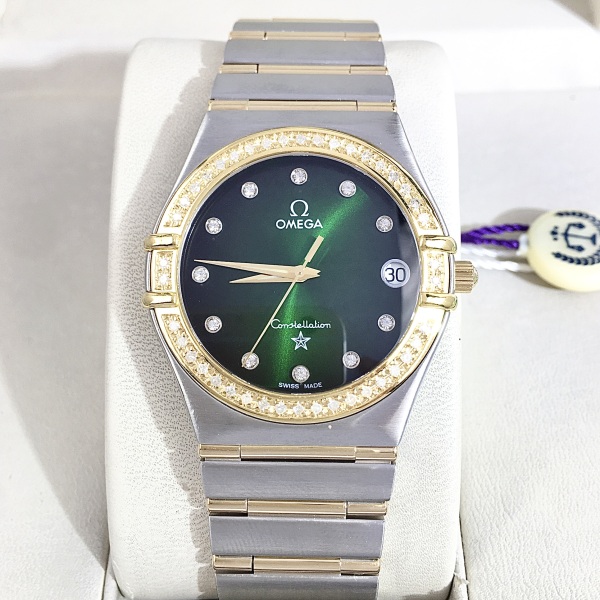 95新 Omega/欧米茄 苏酥专属/石英表/表径33/S99240928020