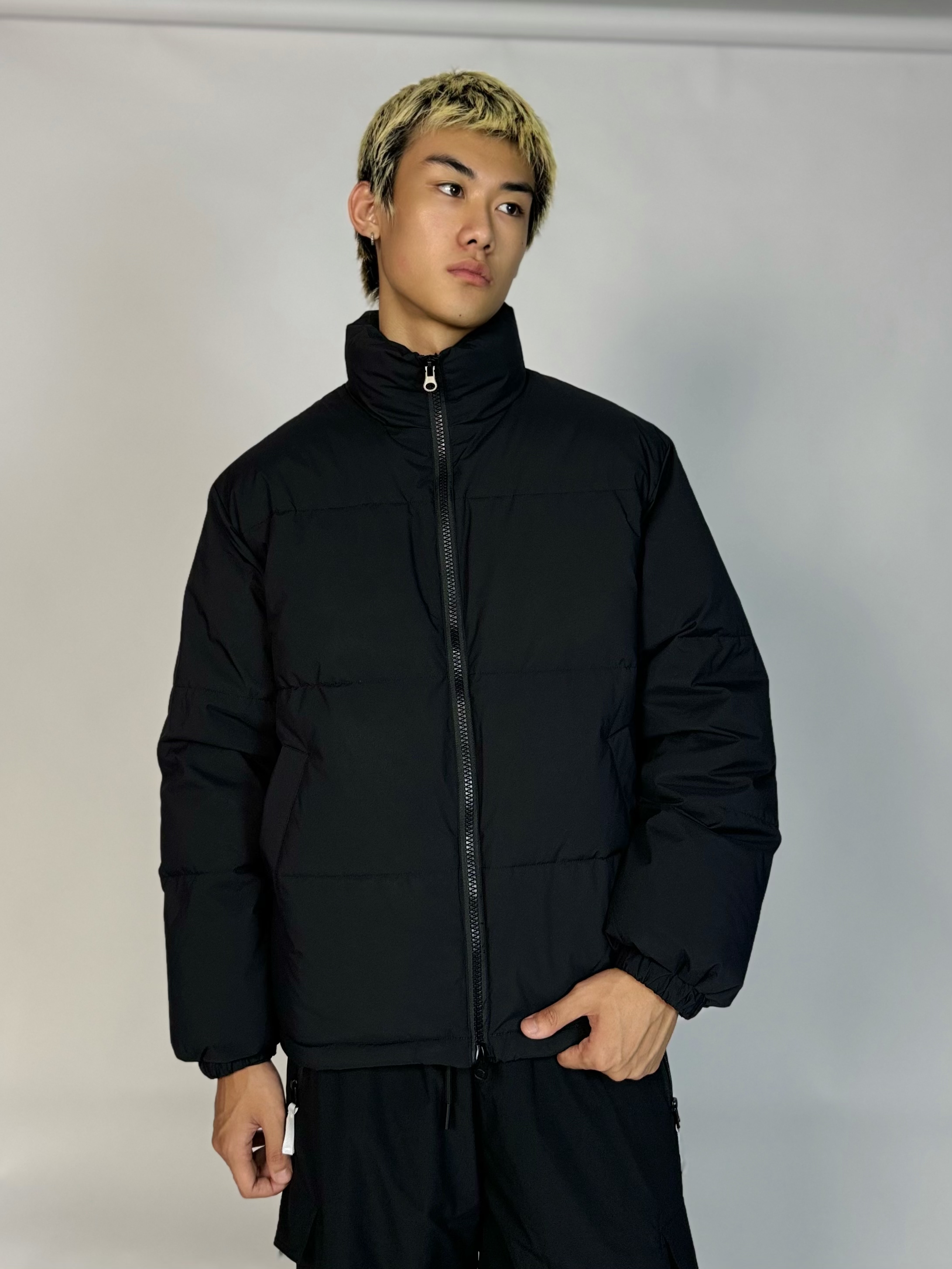 暖冬系列·轻薄立领男女款韩版时尚百搭白鸭绒面包冬季羽绒服外套