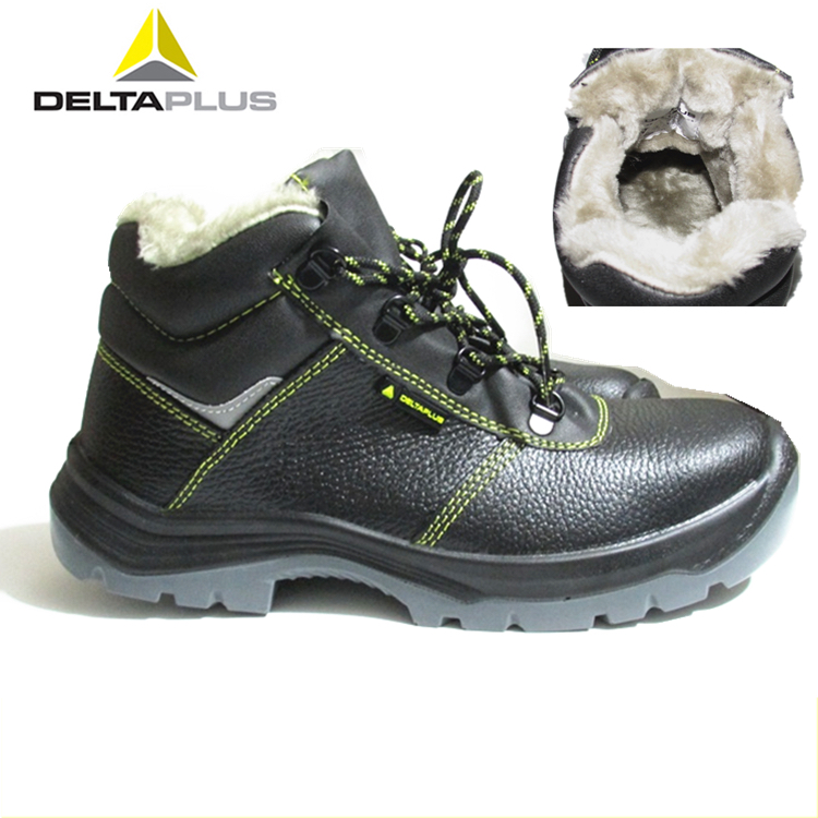 代尔塔301114劳保鞋男防砸防刺穿冬季防寒保暖加绒绝缘工作安全鞋