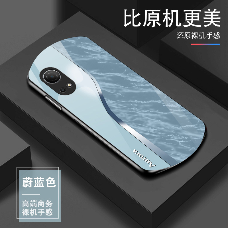 荣耀畅玩30plus理石纹理弧形手机壳高颜值设计轻奢时尚手机壳