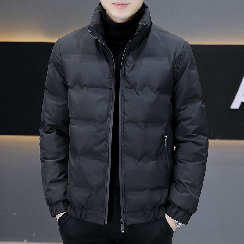 雪中飞23男士新款冬季羽绒服白鸭绒外套男士时尚修身保暖上衣短款