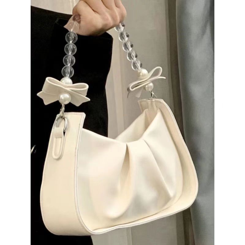 【贵妃】q140 2025年新年礼物高级感小众简约质感百搭单肩手提包