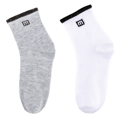 袜子男运动秋季中筒男士夏季短袜上班工作袜春秋长男袜休闲舒适