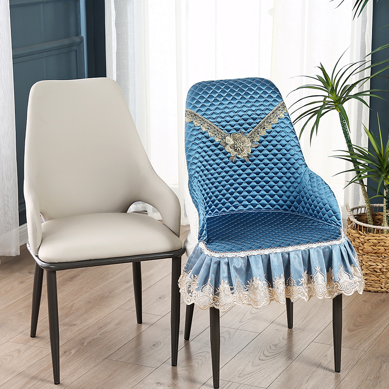 新款意式轻奢款椅子套罩餐桌防滑靠背一体异形带扶手凳子保护套罩