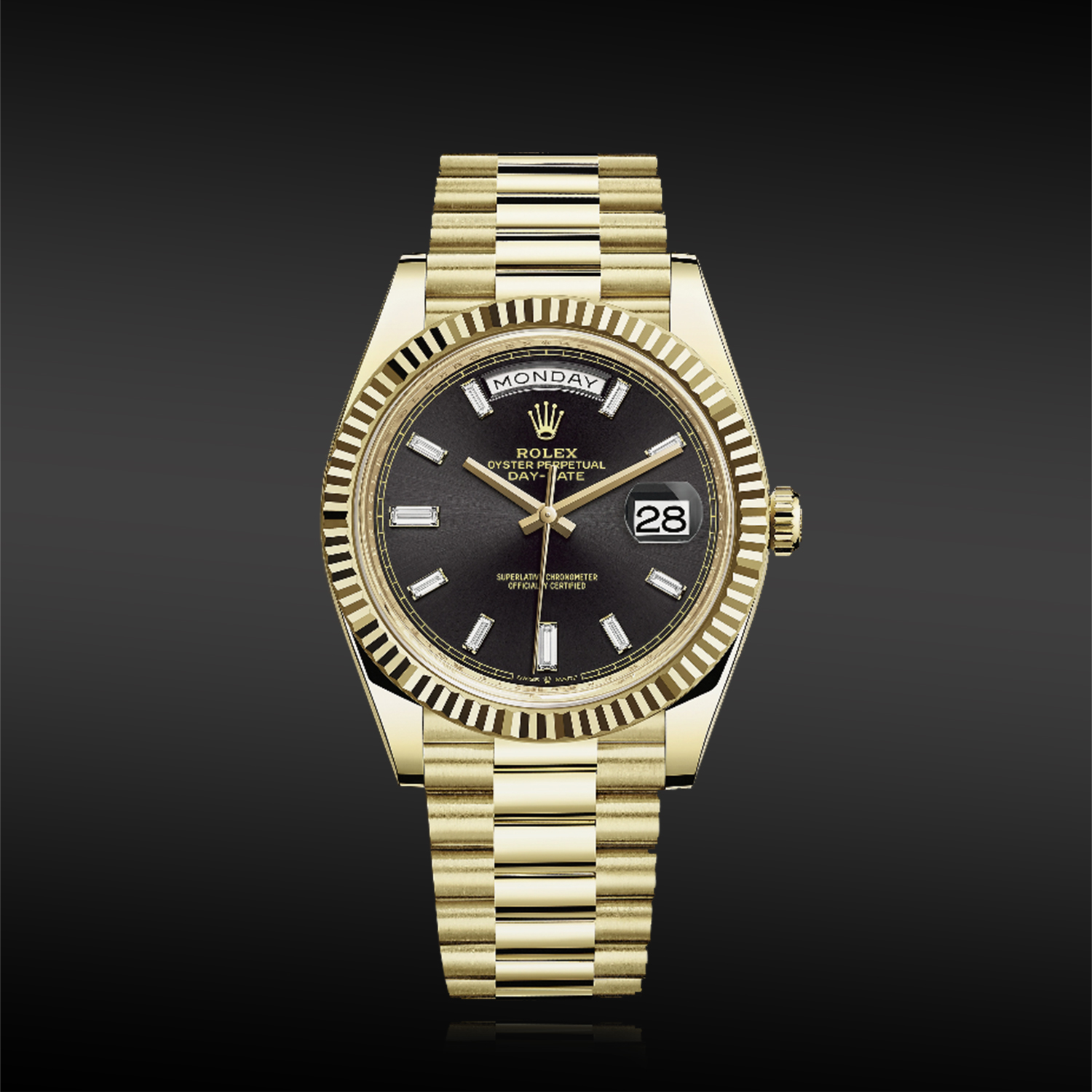 99新 Rolex/劳力士 黑冰糖 | 228238 | 19年全套 | 星期 |