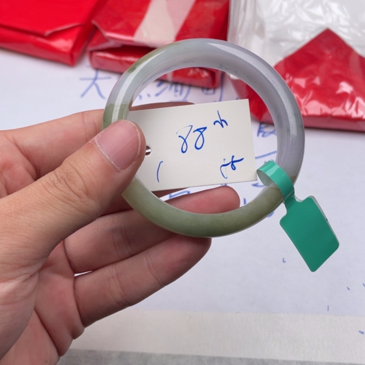 【闪购商品】翡翠手镯未镶嵌小*呀