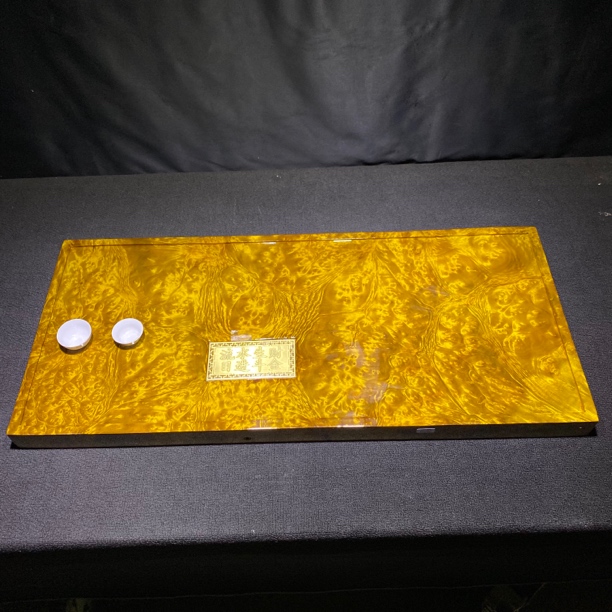 瓷多功能黄金樟实木手工茶盘家用茶具长方形泡台托盘楠木98*45*6