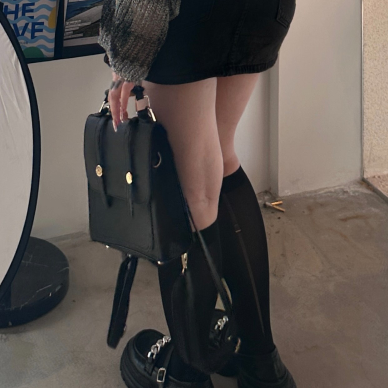 【小琳微胖女装】显瘦小腿袜