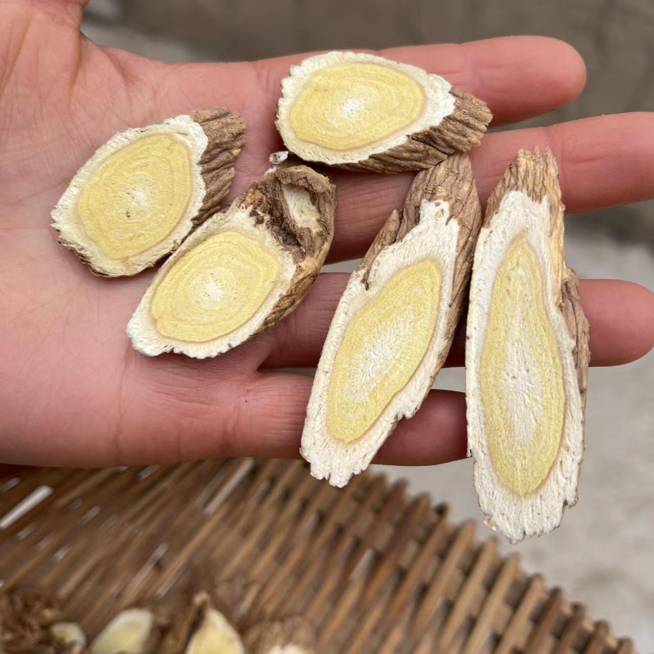 二三十年左右蛋花心野生黄芪 岷县产地直发