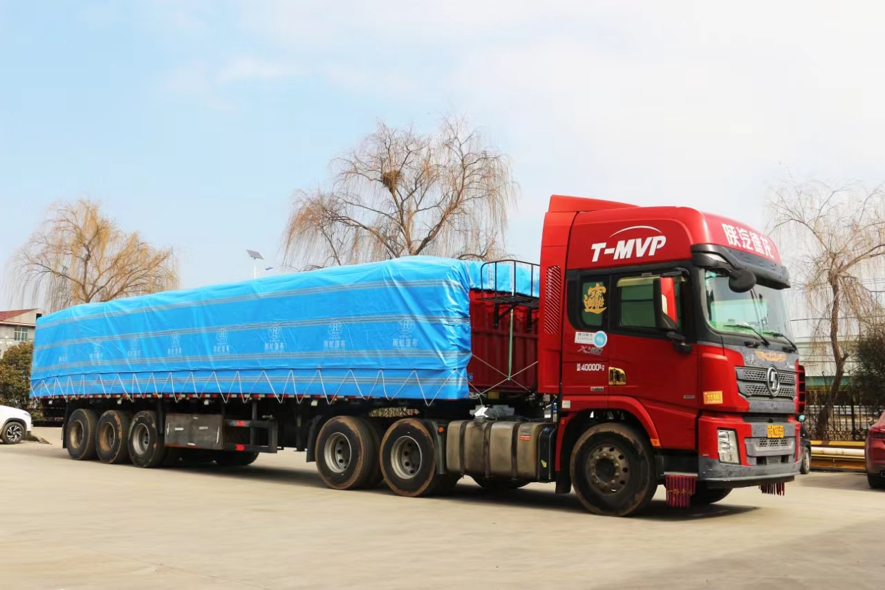 雨虹海中蓝220克货车篷布加厚防水防晒耐磨超轻平板高栏货车定制