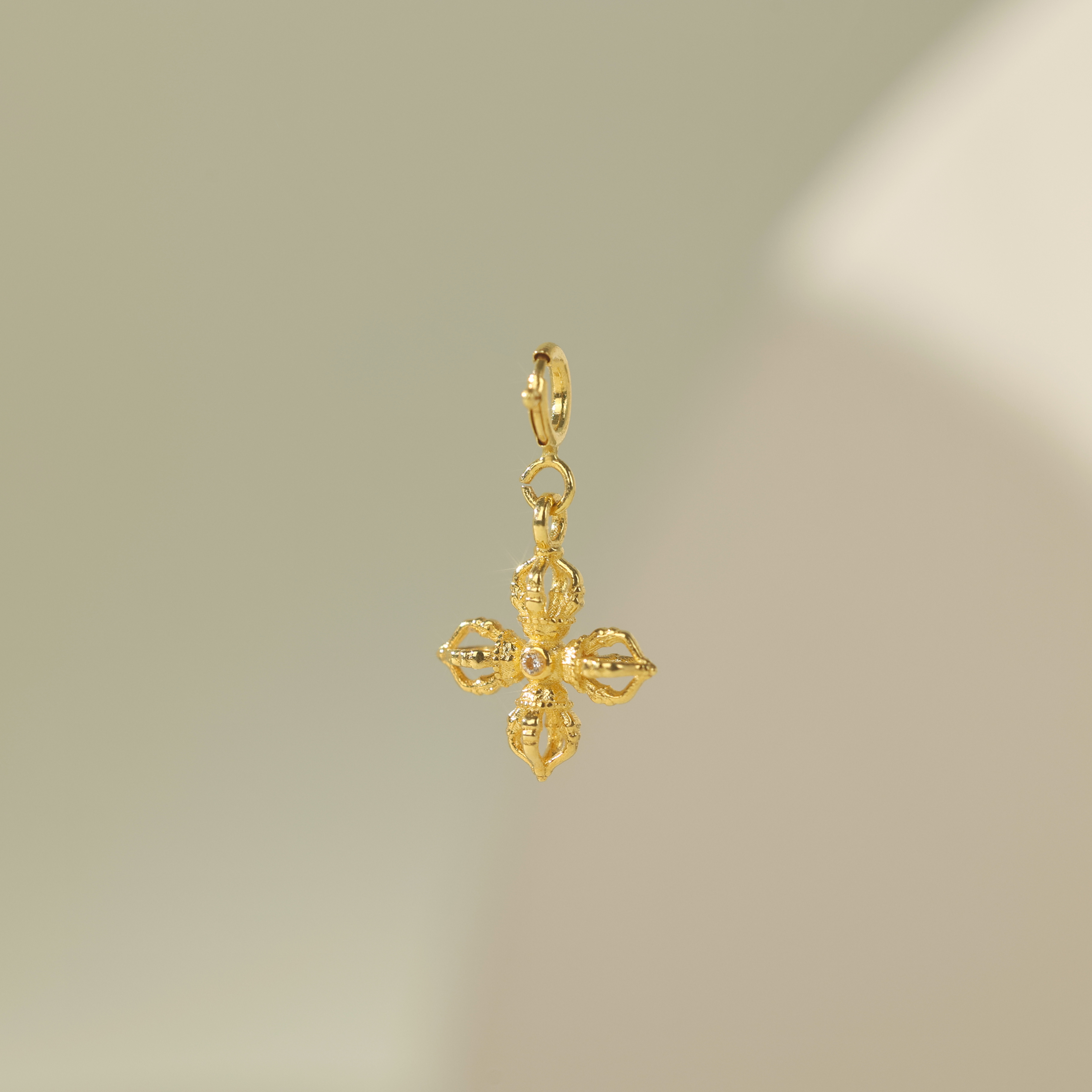 【十字杵】18k金吊坠-FF830|BKJ5