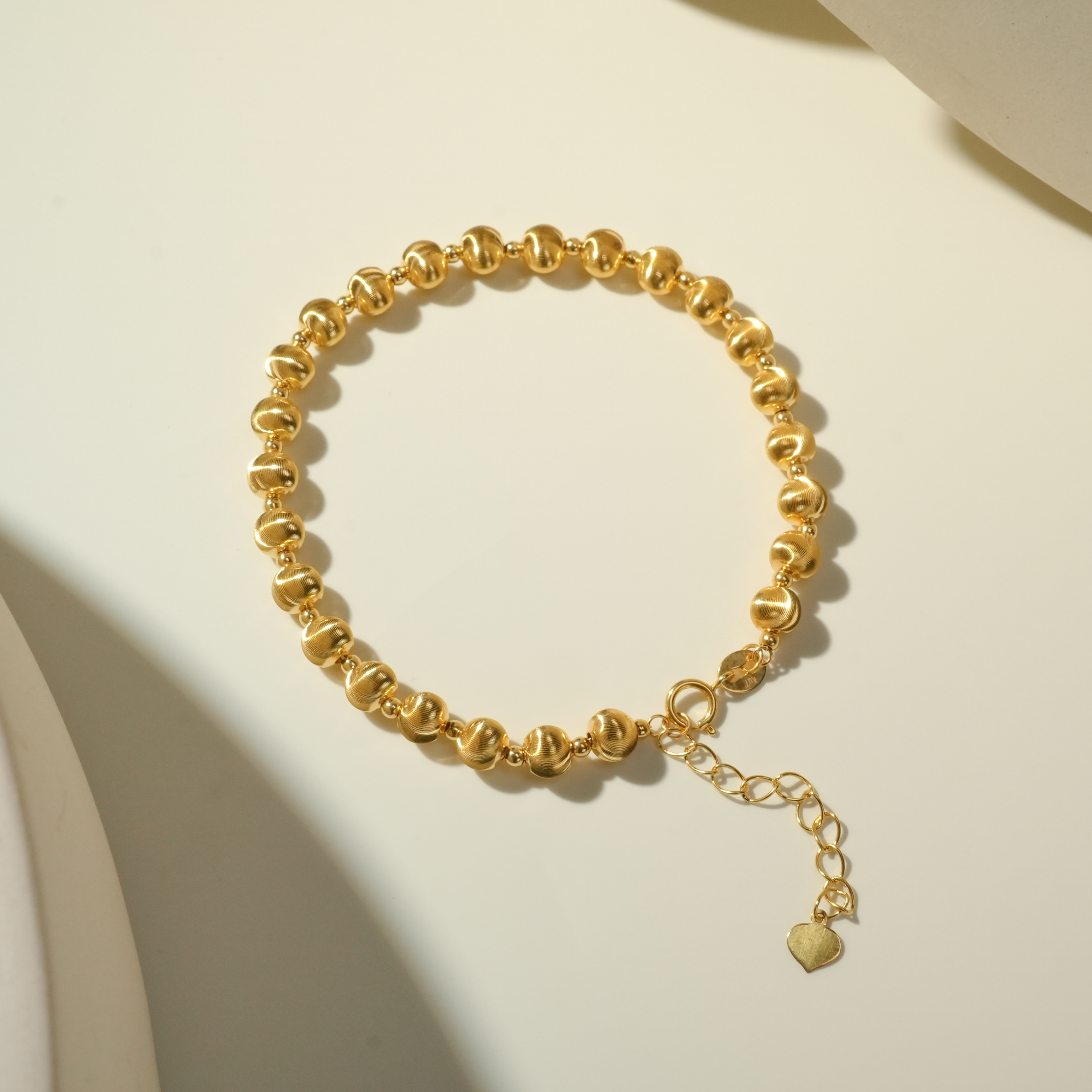 【土豪金】18k金手链18cm-FF879-AQ|BKJ3