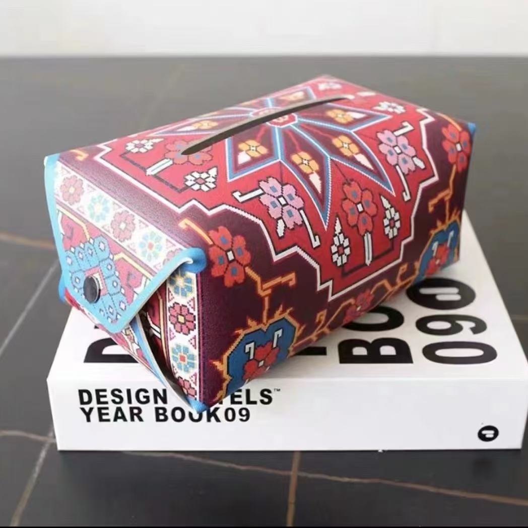 【ALFIDA 好物】网红软皮值民族风纸巾盒