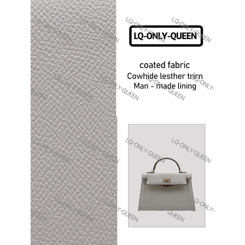 LQ-ONLY-QUEEN真皮女包19cm奶昔白色