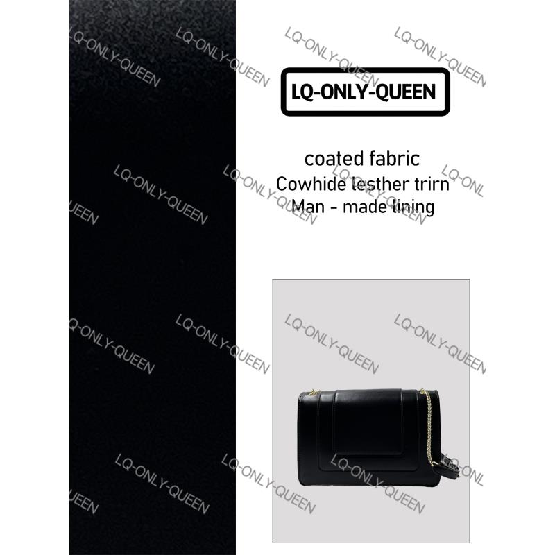 LQ-ONLY-QUEEN真皮女包头方块黑色大号