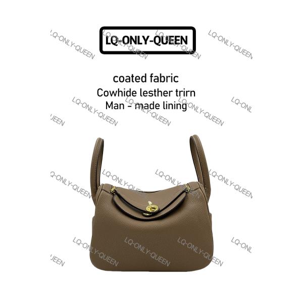 LQ-ONLY-QUEEN真皮女包林灰色