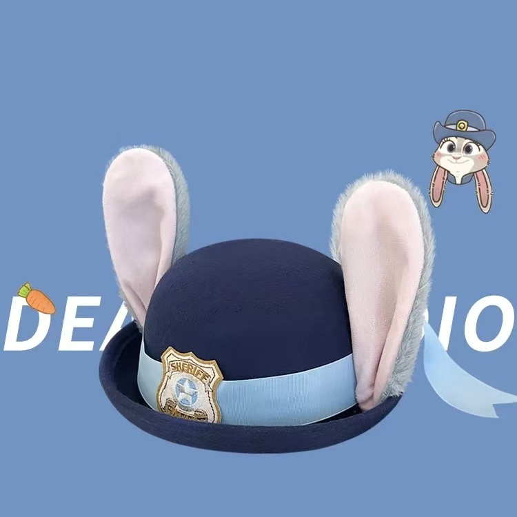 2024新款卡通朱迪百搭帽子