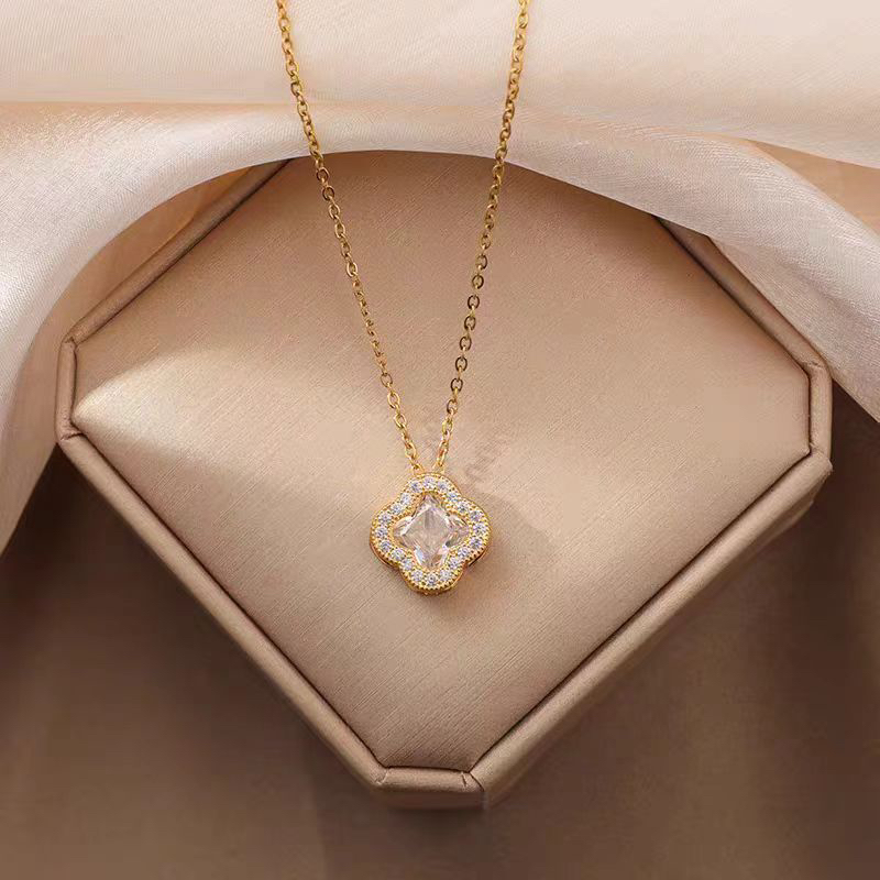 铜合金项链 轻奢气质百搭锁骨链7015