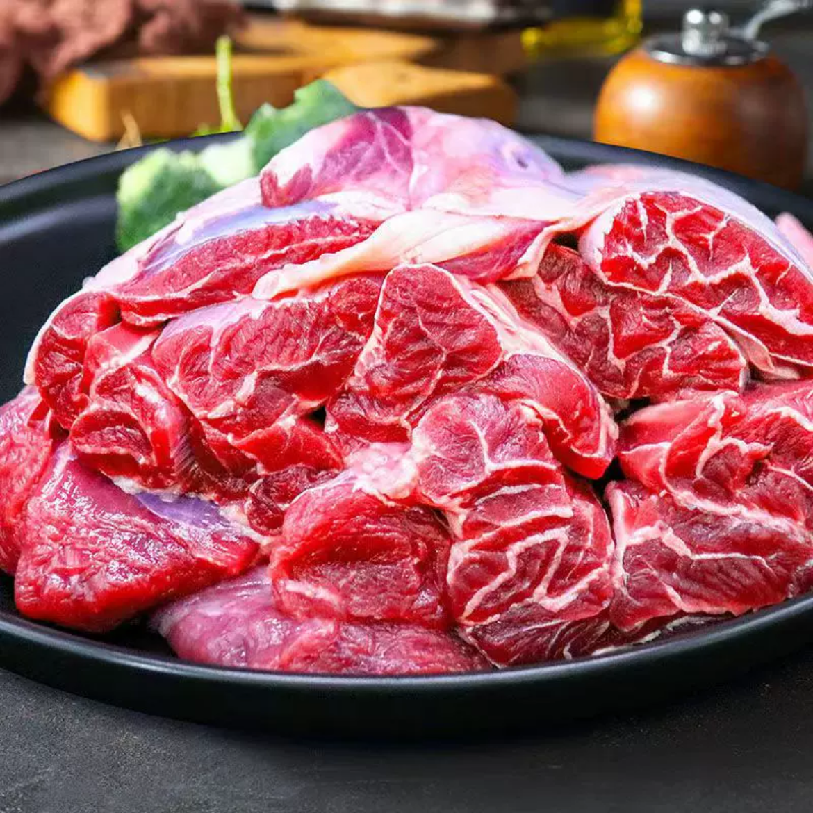 新鲜黄牛肉牛腱子4斤 国产批发牛排红烧凉拌酱卤牛肉减脂产地直销