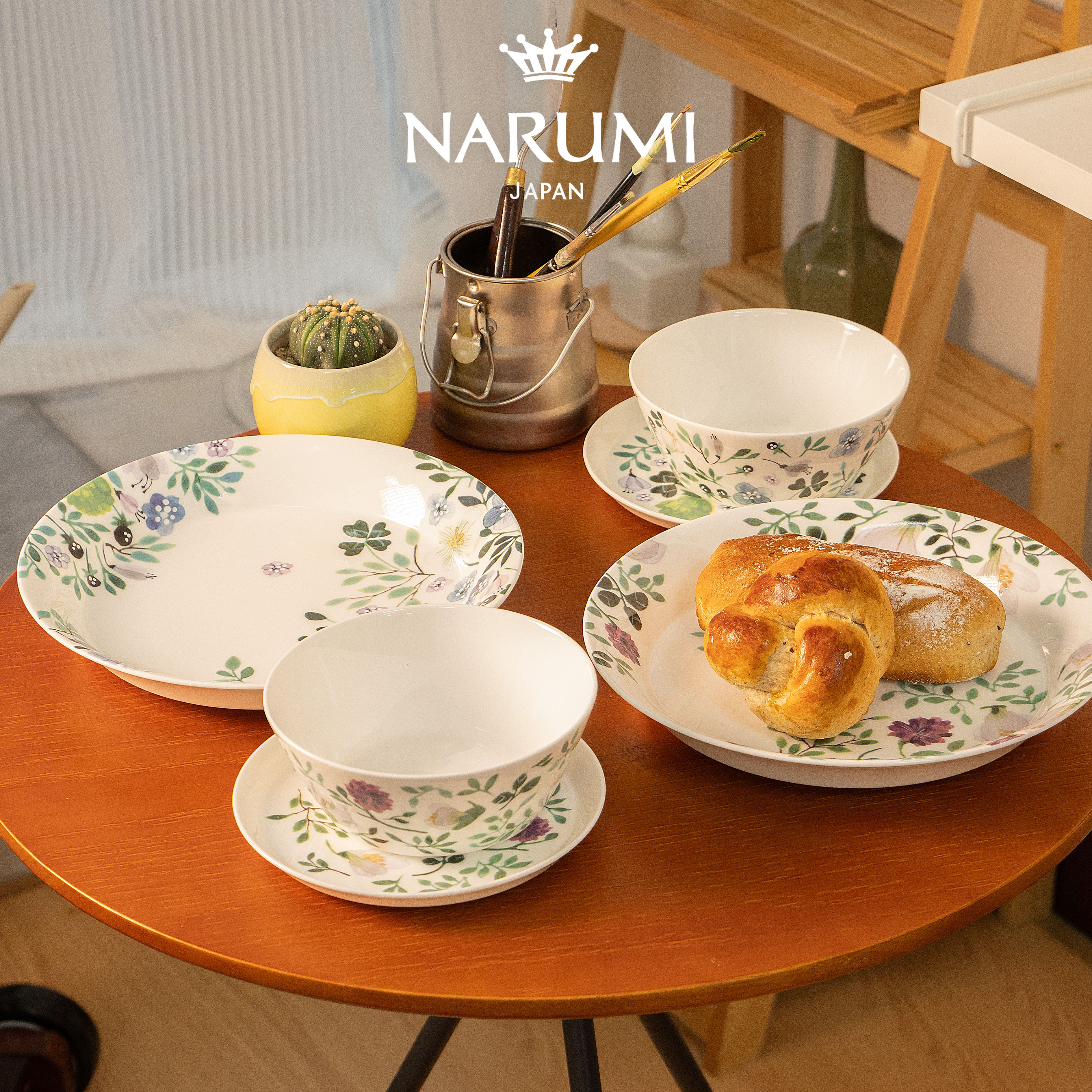 日本NARUMI鸣海Anna Emilia系列6件套组合欧式风格96604-23137